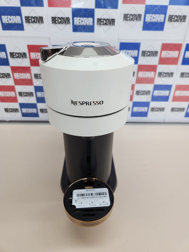 Cafetera Automática de Cápsulas con Sistema de Preparación con un Solo Toque, ENV120.W, Blanco Nespresso Vertuo Next Máquina de Café y Espresso con WIFI y Bluetooth Integrados